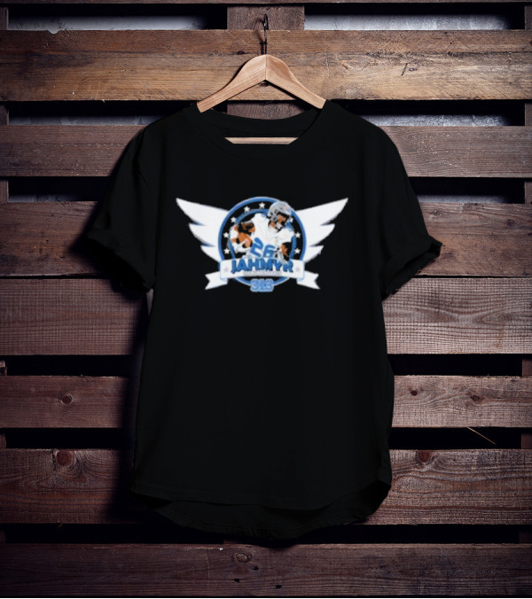Jahmyr Running Back 26 Wings 313 Detroit Lions T-Shirt