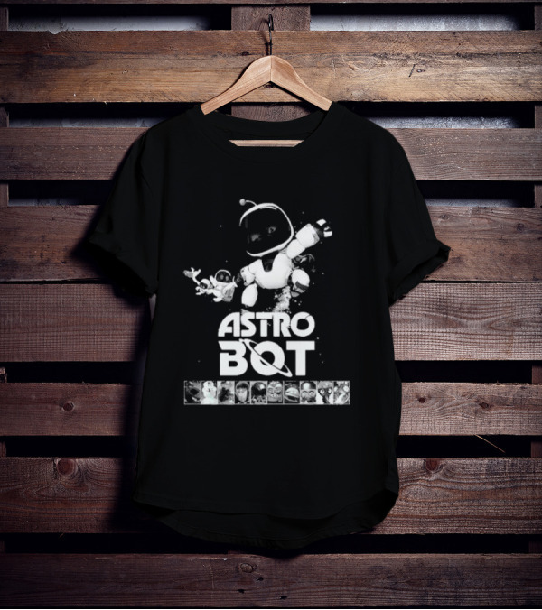 Astro Bot Prestige Adventure Galaxy Characters T-Shirt
