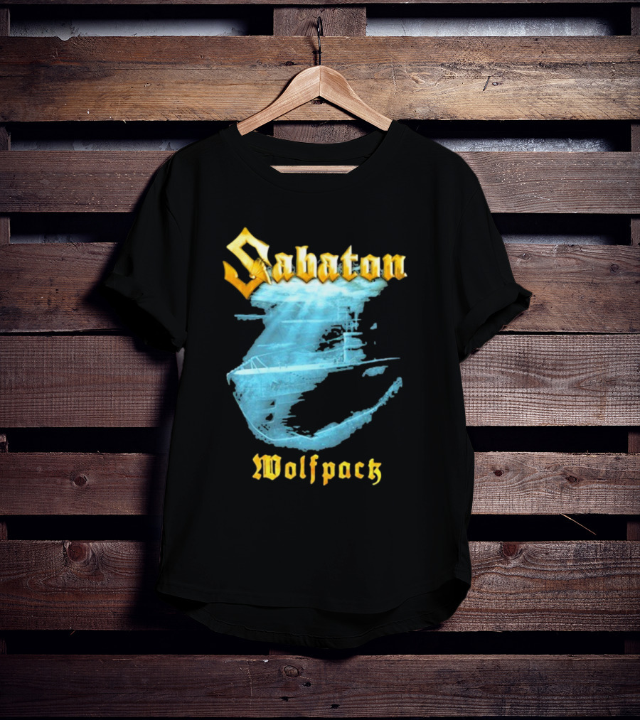 Sabaton Wolfpack Submarine Battle Reflection T-Shirt
