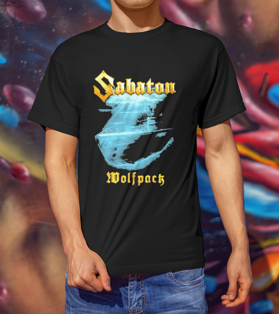 Sabaton Wolfpack Submarine Battle Reflection T-Shirt