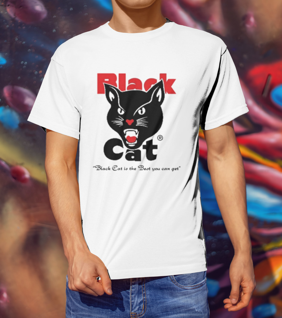 Black Cat Is The Best You Can Get Matthew Livelsberger T-Shirt