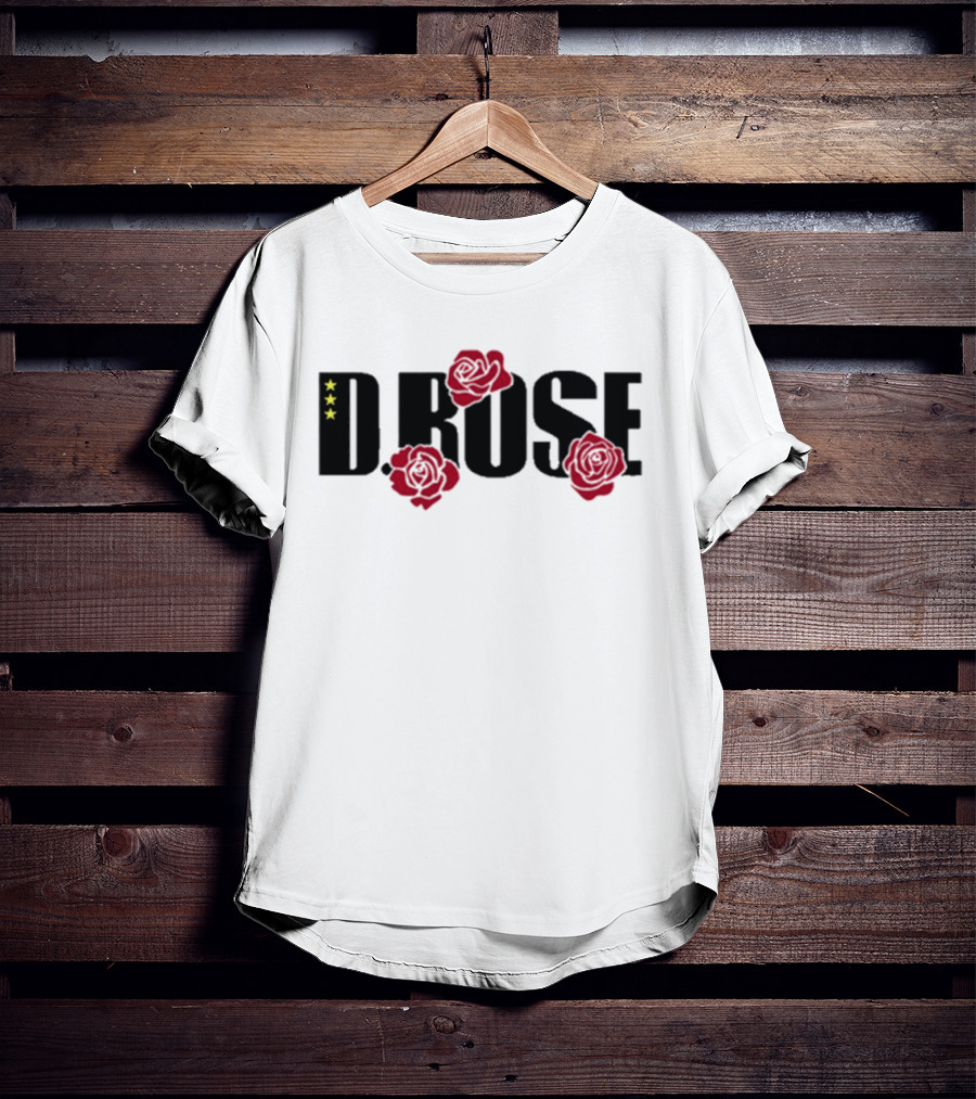 D Rose Slam Roses Stars T-Shirt