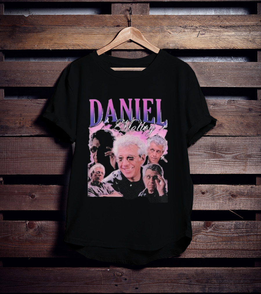 Daniel Molloy Vintage Collage Pink And Purple Aesthetic T-Shirt