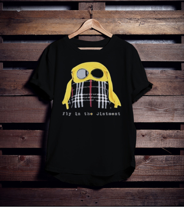 Fly In The Jintment Yellow Hat Plaid T-Shirt