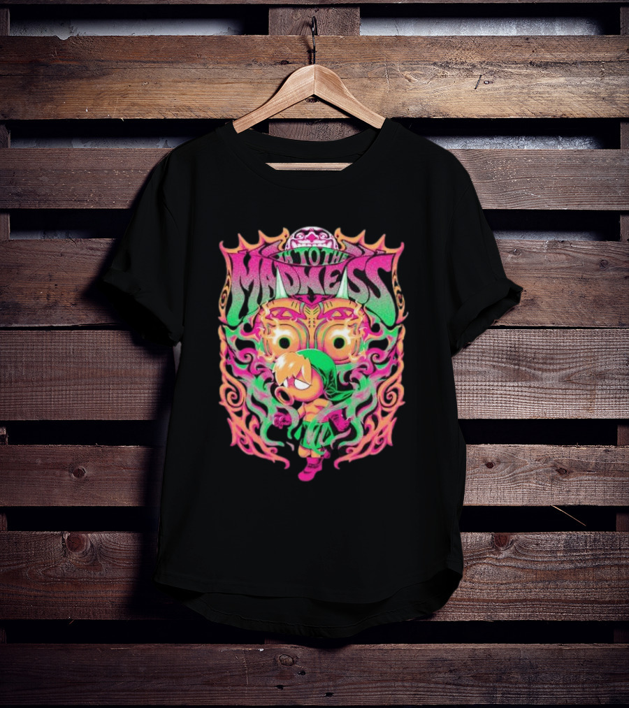 In To The Madness Horta Fantasy Adventure Masked Hero Quest T-Shirt