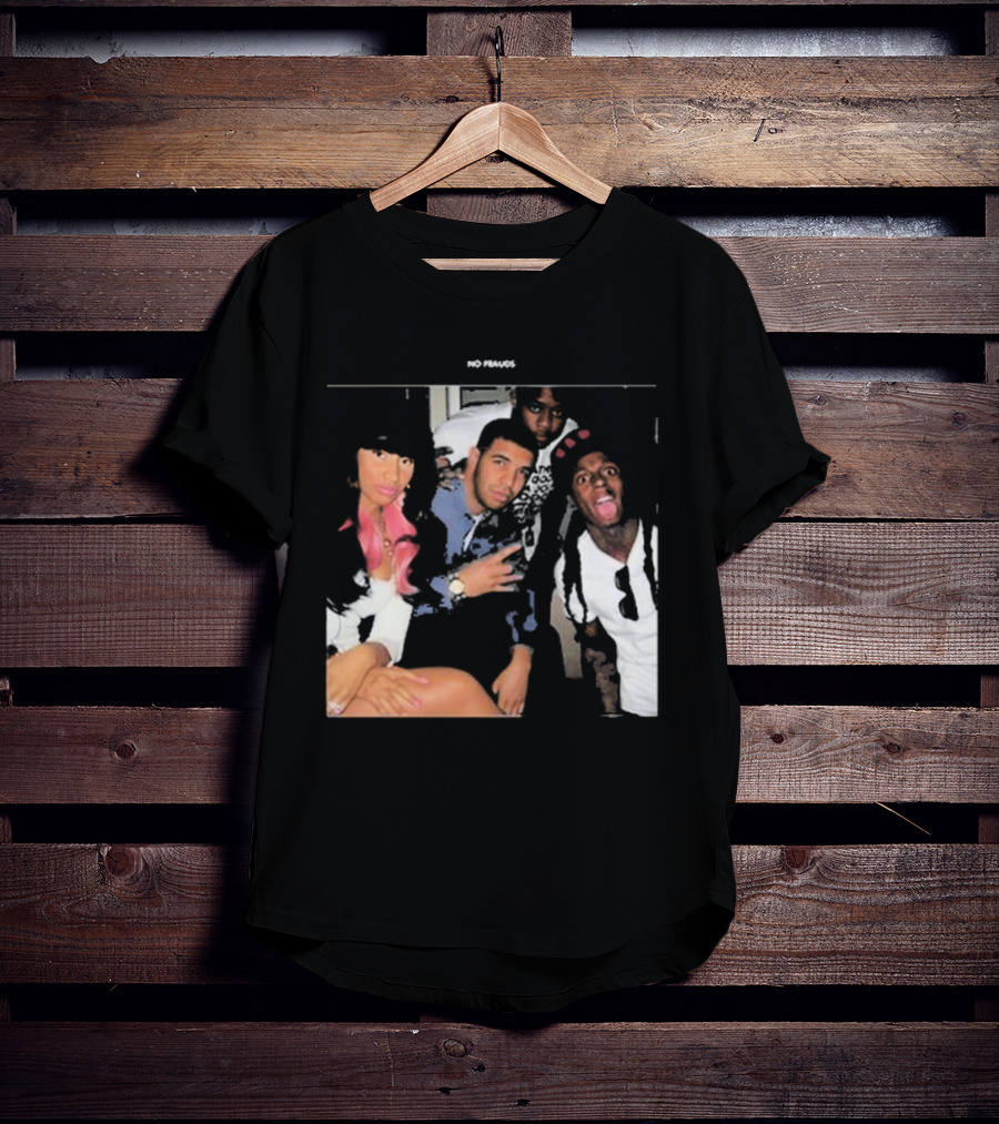 Maiya The Don No Frauds Young Money Crew Photo T-Shirt