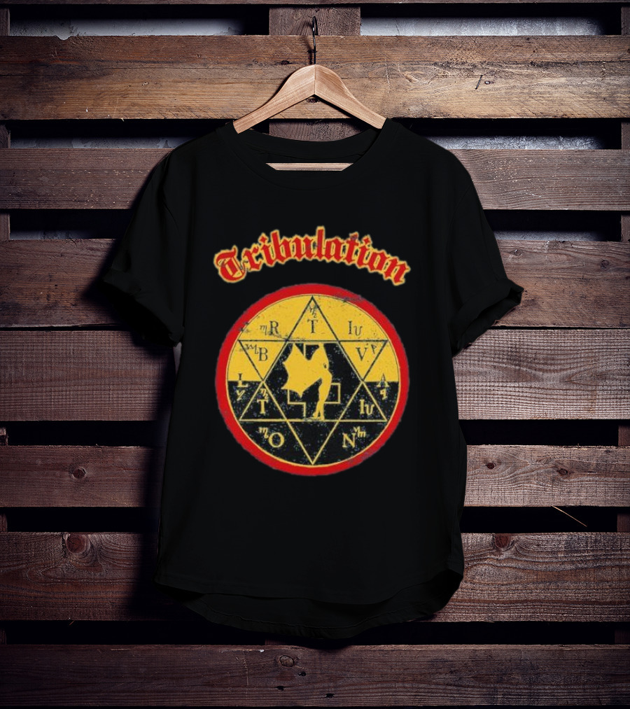 Tribulation Sabbath Ringer Occult T-Shirt