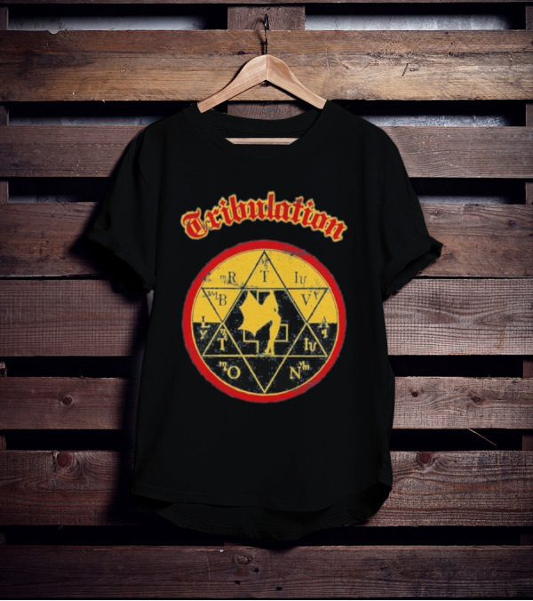 Tribulation Sabbath Ringer Occult T-Shirt