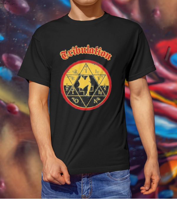 Tribulation Sabbath Ringer Occult T-Shirt