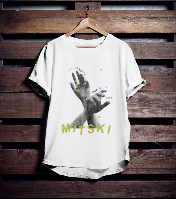 Mitski My Body’s Made Of Crushed Little Stars Hands T-Shirt