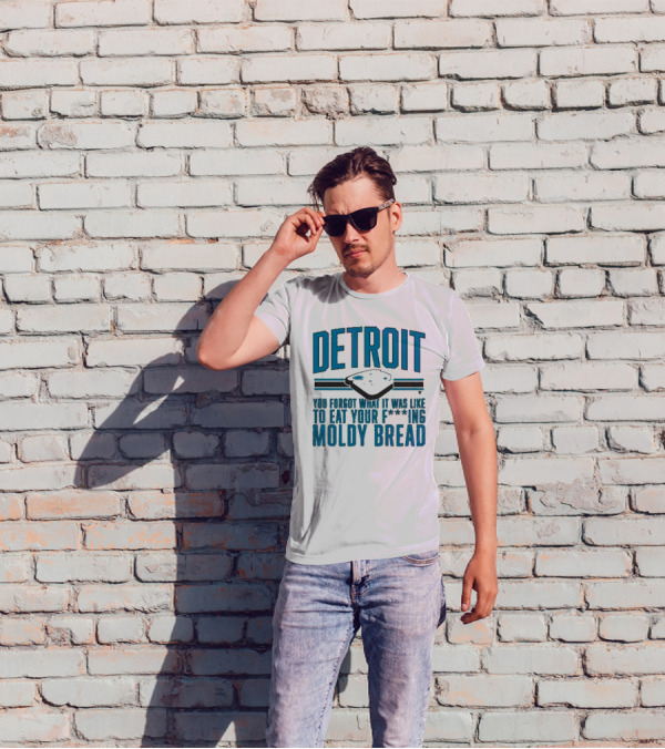 Detroit Football Moldy Bread Reminder T-Shirt