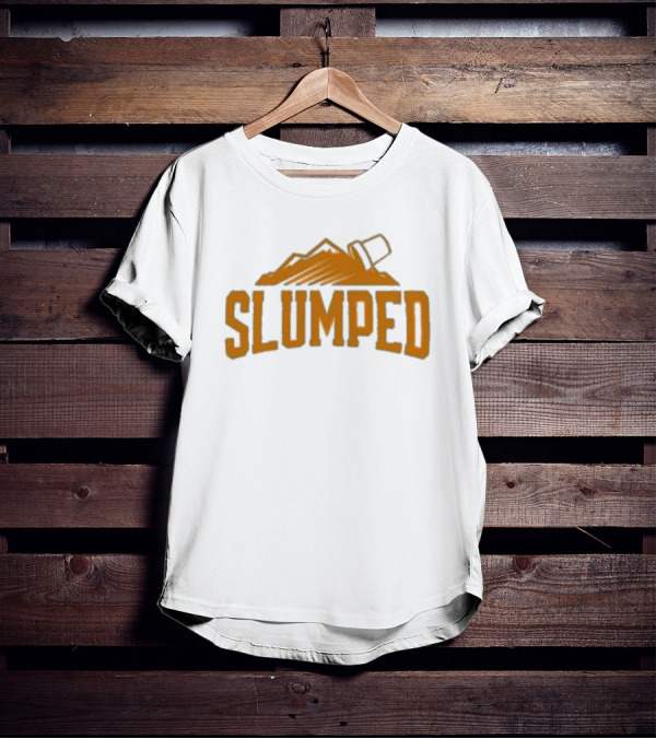 Slumped Gold Mountain Cup T-Shirt
