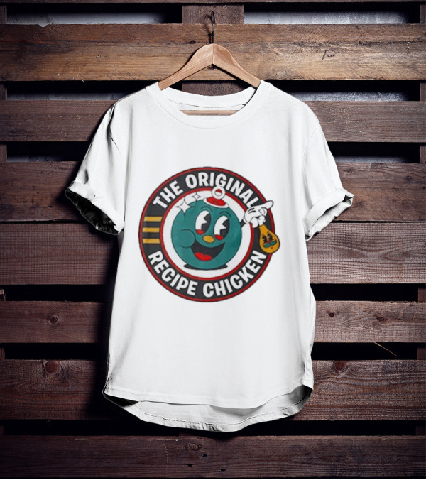 Yeye Weller X KFC The Original Recipe Chicken Christmas Bauble White Printed T-Shirt