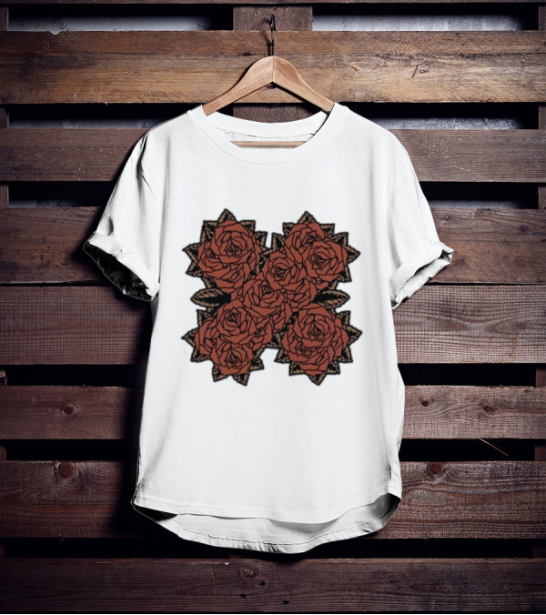 Xplr Sam And Colby Ribsplitter V.2 Floral Rose T-Shirt
