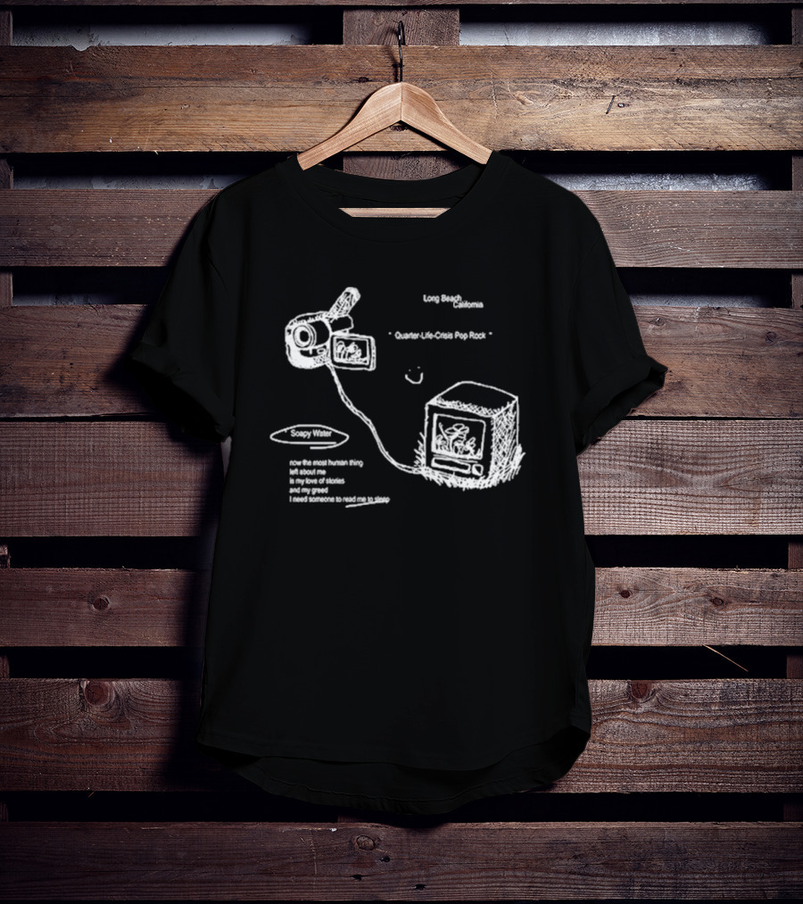 Chase Petra Soapy Water Long Beach California Quarter-Life-Crisis Pop Rock T-Shirt