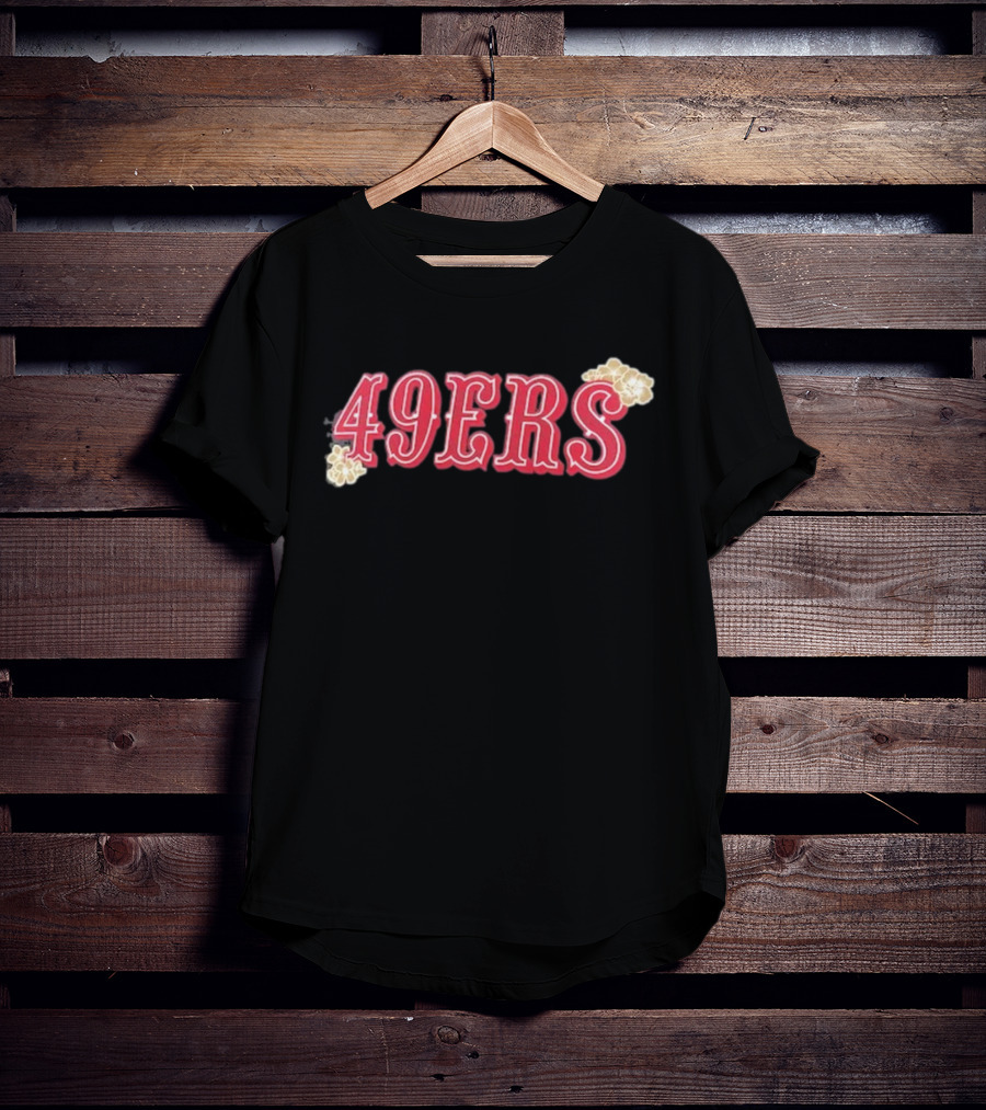 San Francisco 49ers 49ERS AAPI Apex Collection Floral Accents T-Shirt