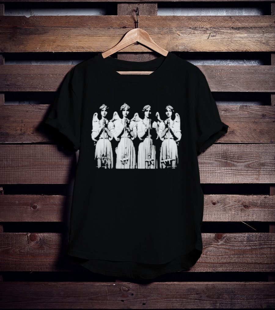 Lil Baby Wham X Who Decides War Four Angelic Statues T-Shirt