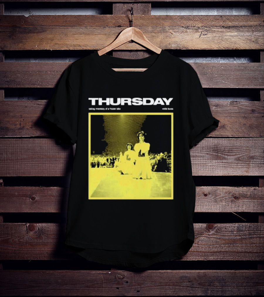 THURSDAY Taking Inventory Of A Frozen Lake Wild Boys T-Shirt