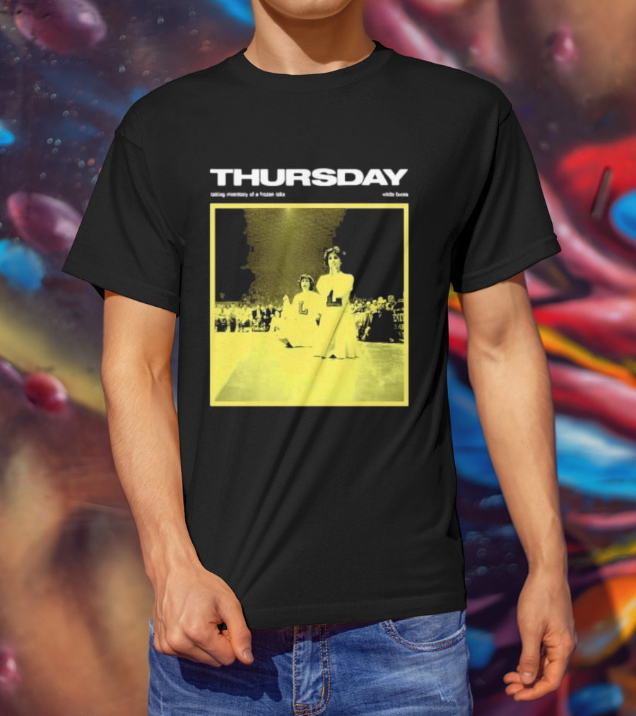 THURSDAY Taking Inventory Of A Frozen Lake Wild Boys T-Shirt