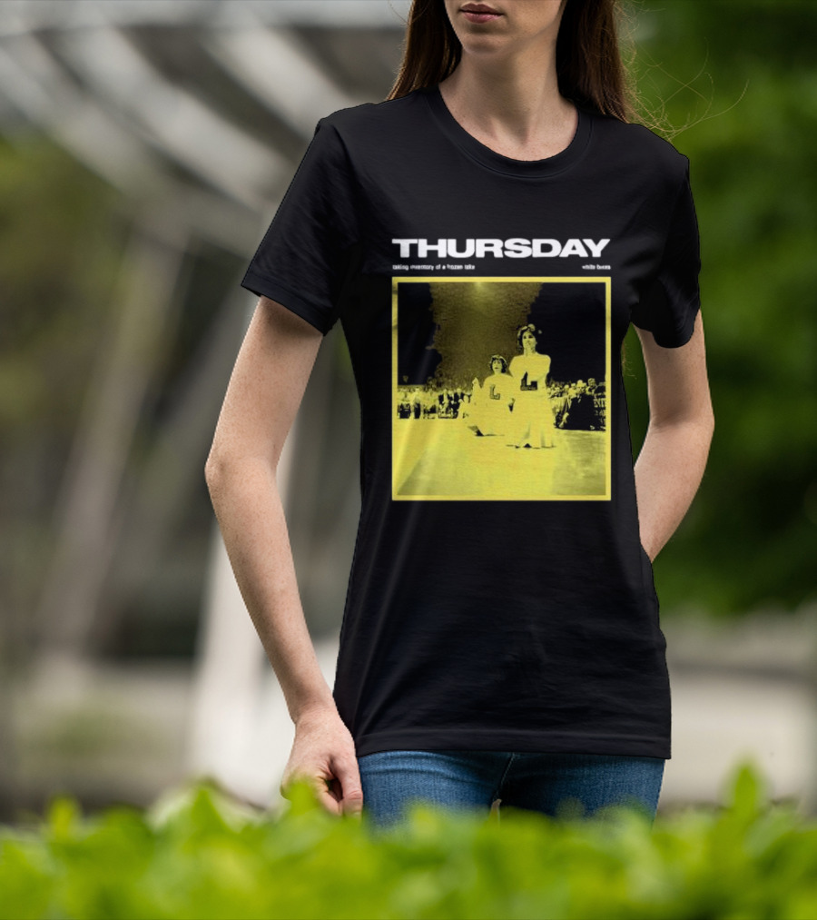 THURSDAY Taking Inventory Of A Frozen Lake Wild Boys T-Shirt