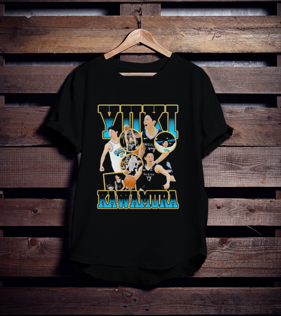 Yuki Kawamura Basketball Action Collage T-Shirt