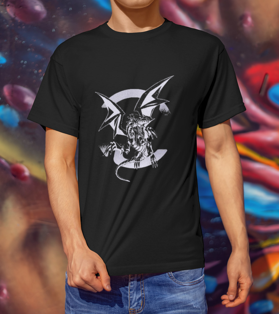 Tntco X Yu-gi-oh Blue-Eyes White Dragon Collaboration T-Shirt