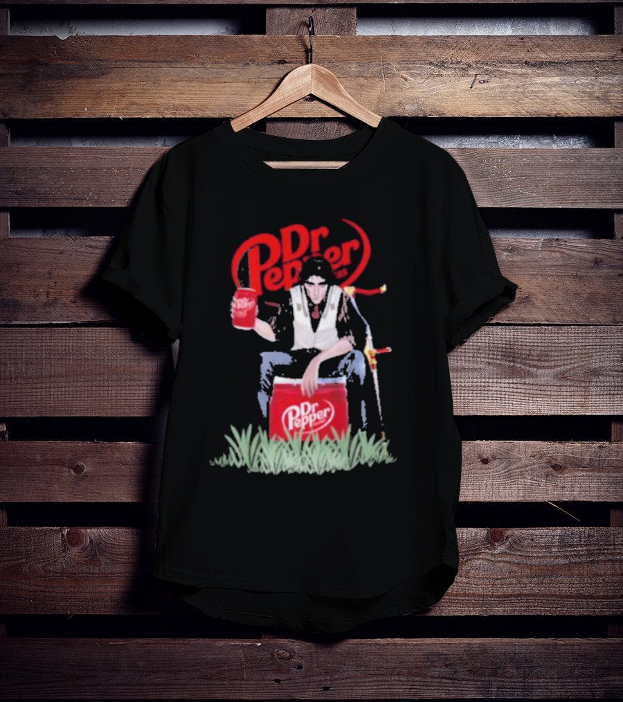 Viktor Season 2 Dr Pepper Warrior Sitting On Dr Pepper Crate T-Shirt