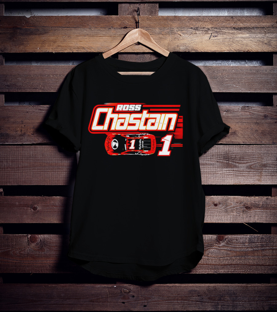 Ross Chastain 1 Racing Car Number One T-Shirt