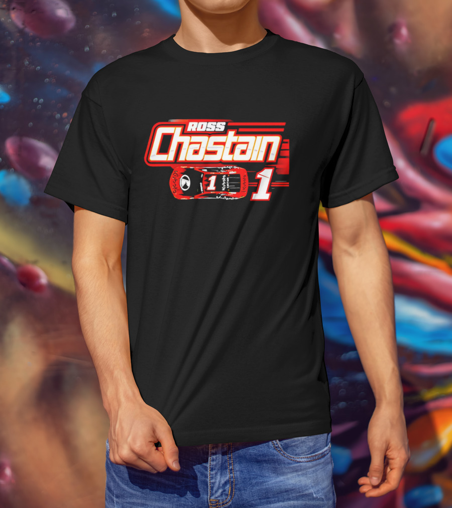 Ross Chastain 1 Racing Car Number One T-Shirt