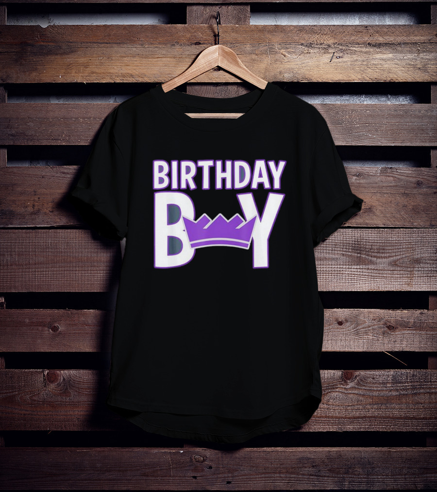 Birthday Boy Sacramento Kings NBA T-Shirt