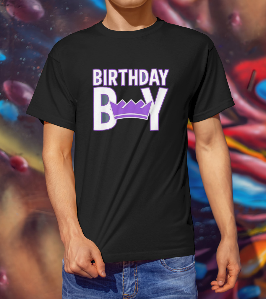 Birthday Boy Sacramento Kings NBA T-Shirt
