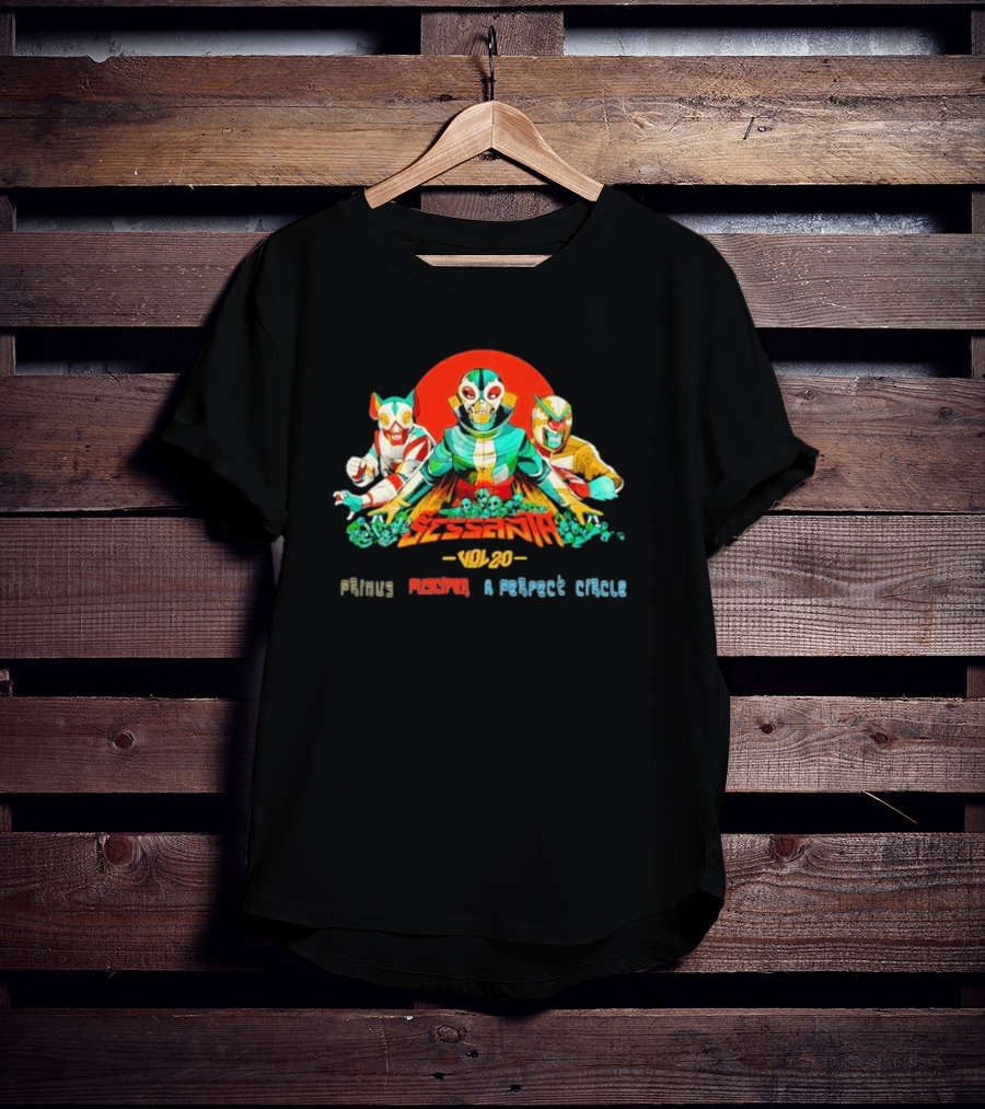Sessanta Vol 2.0 Primus Puscifer A Perfect Circle May 6 2025 Hollywood FL T-Shirt