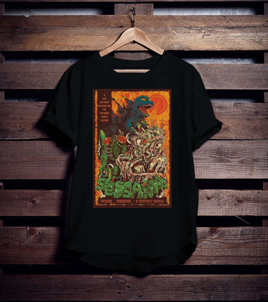 Sessanta Maynard James Keenan 60th Birthday Celebration Primus Puscifer A Perfect Circle T-Shirt