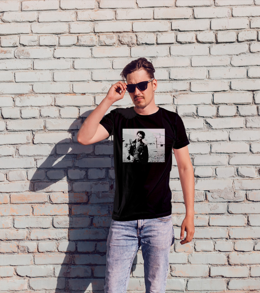 Sex Pistols Babylon Sid Vicious Street Scene Retro Punk Style T-Shirt