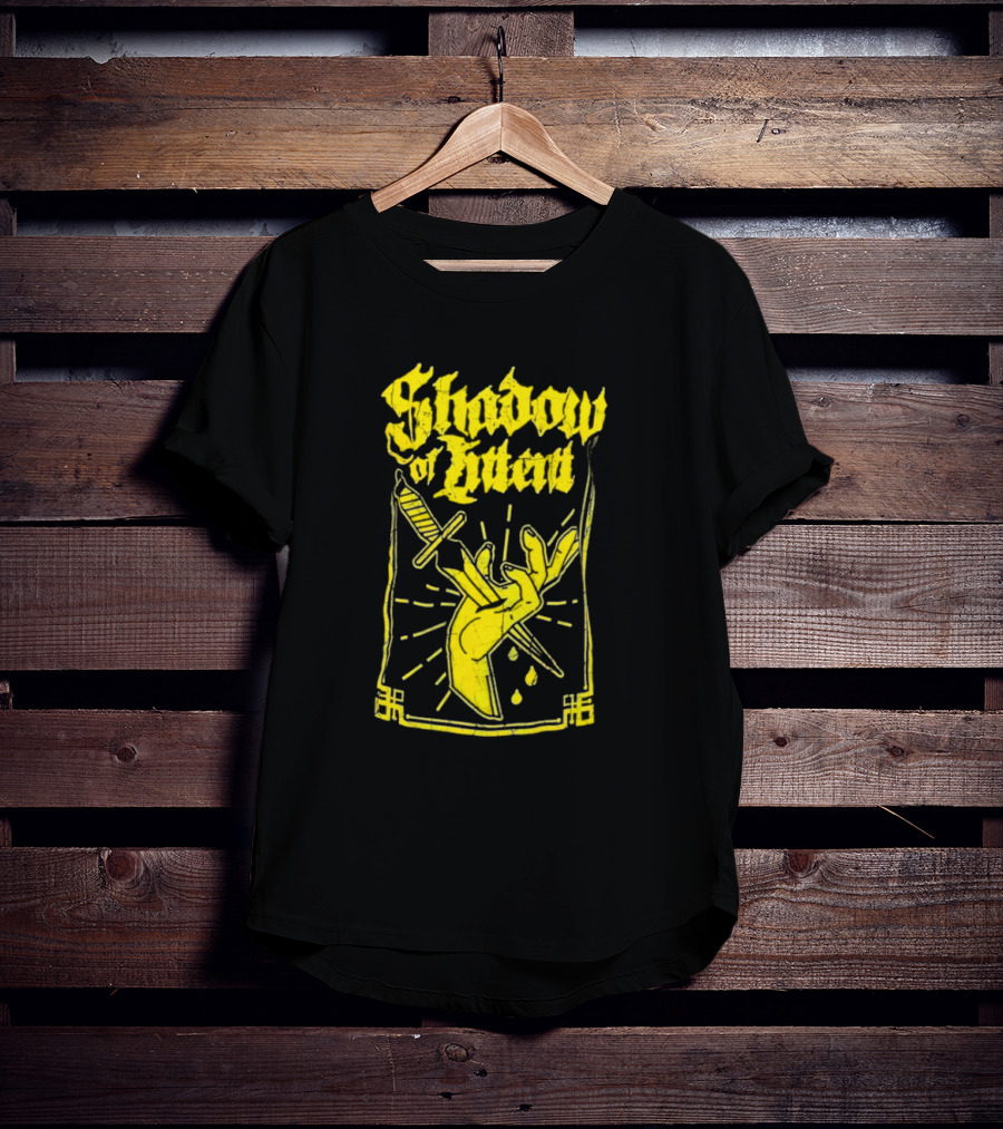 Shadow Of Intent Dagger Aura And Hand Motif T-Shirt