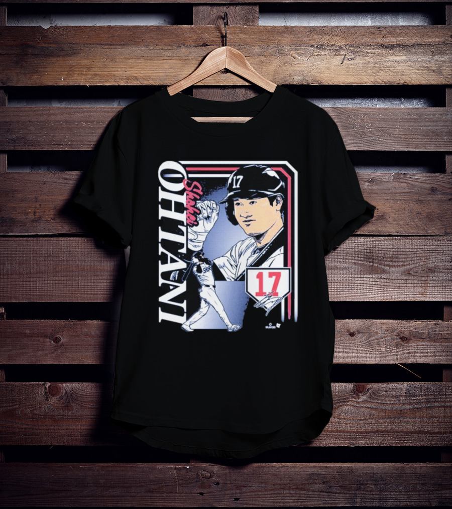 Shohei Ohtani #17 Signature Collage Los Angeles Dodgers T-Shirt