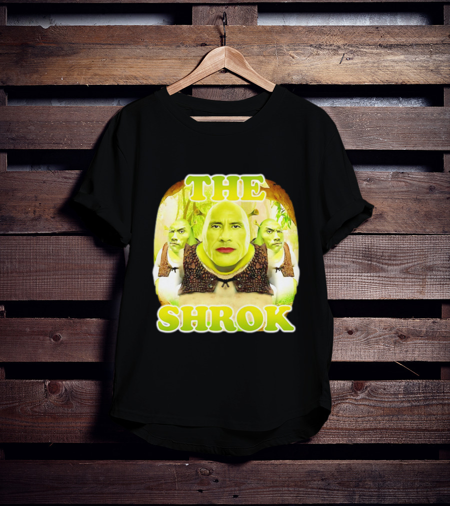 THE SHROK Shrek Parody Featuring Iconic Imagery T-Shirt
