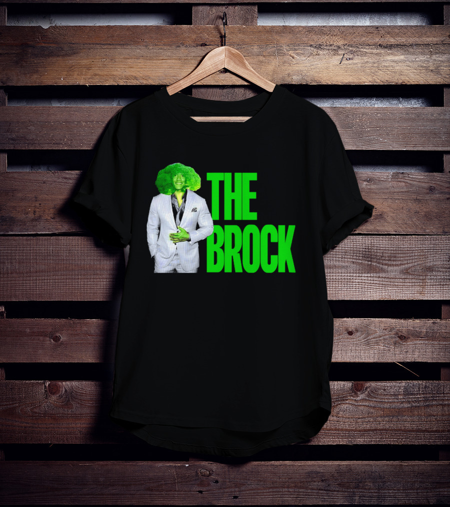 The Brock Broccoli Green Suit Parody T-Shirt