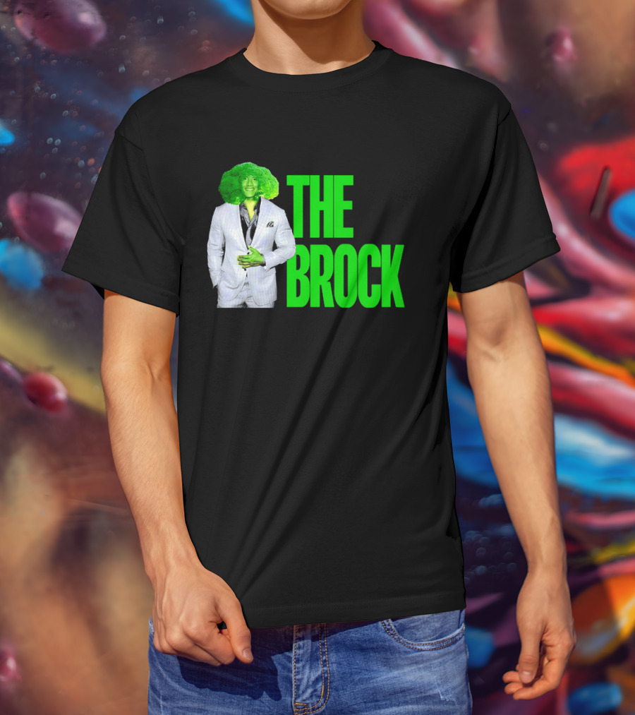 The Brock Broccoli Green Suit Parody T-Shirt