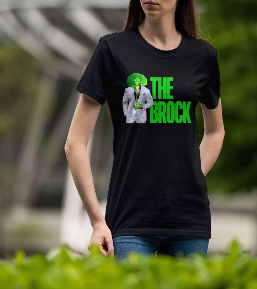 The Brock Broccoli Green Suit Parody T-Shirt