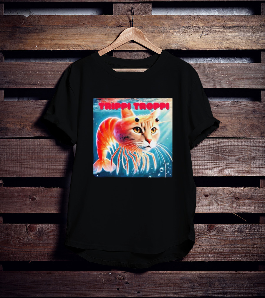 Trippi Troppi Cat Shrimp Hybrid T-Shirt