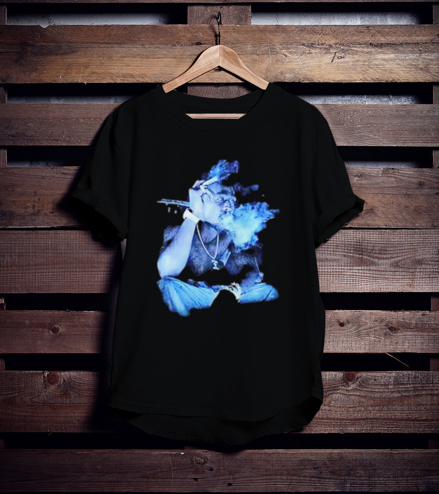 Tupac Shakur 2Pac Remember Me Smoke Album Cover Imagery T-Shirt