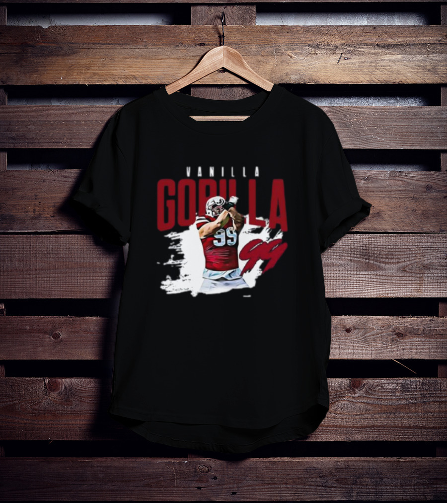 Vanilla Gorilla 99 Football Player T-Shirt