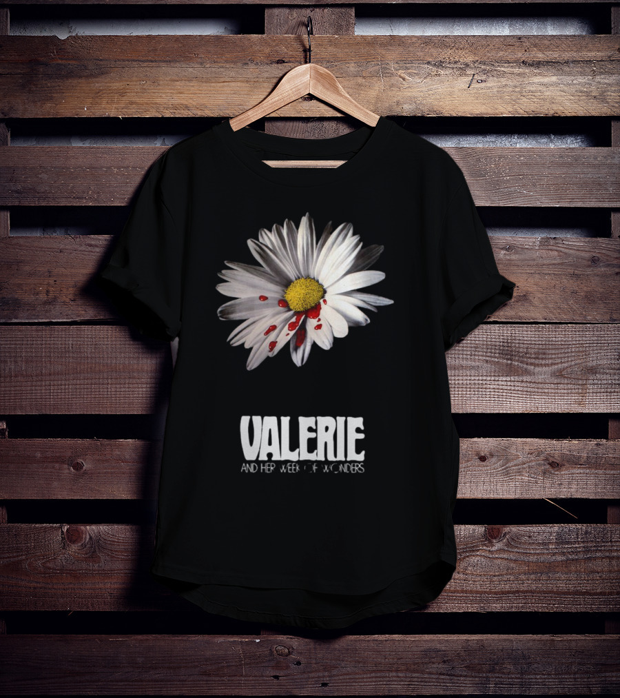 Valerie And Her Week Of Wonders Daisy With Blood Drops T-Shirt
