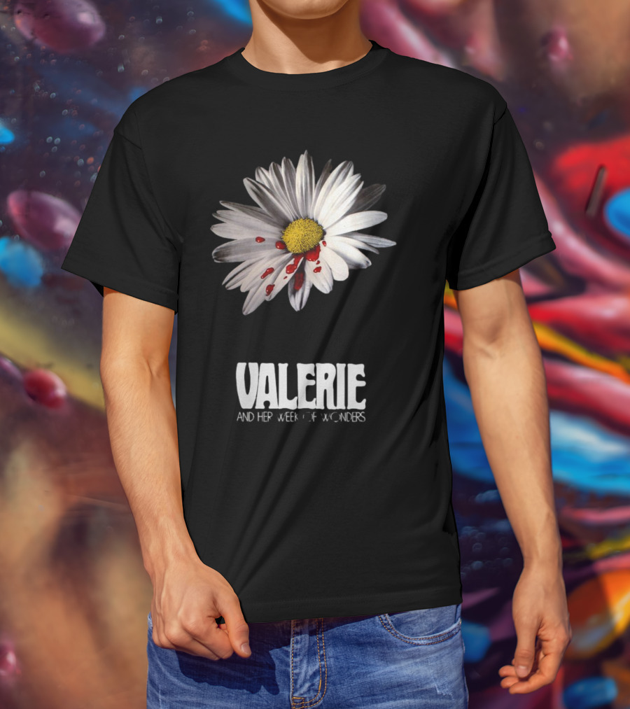 Valerie And Her Week Of Wonders Daisy With Blood Drops T-Shirt