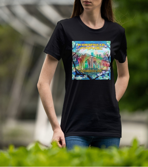 Widespread Panic Show At Allianz Amphitheater In Riverfront Richmond VA On September 12-13 2025 T-Shirt