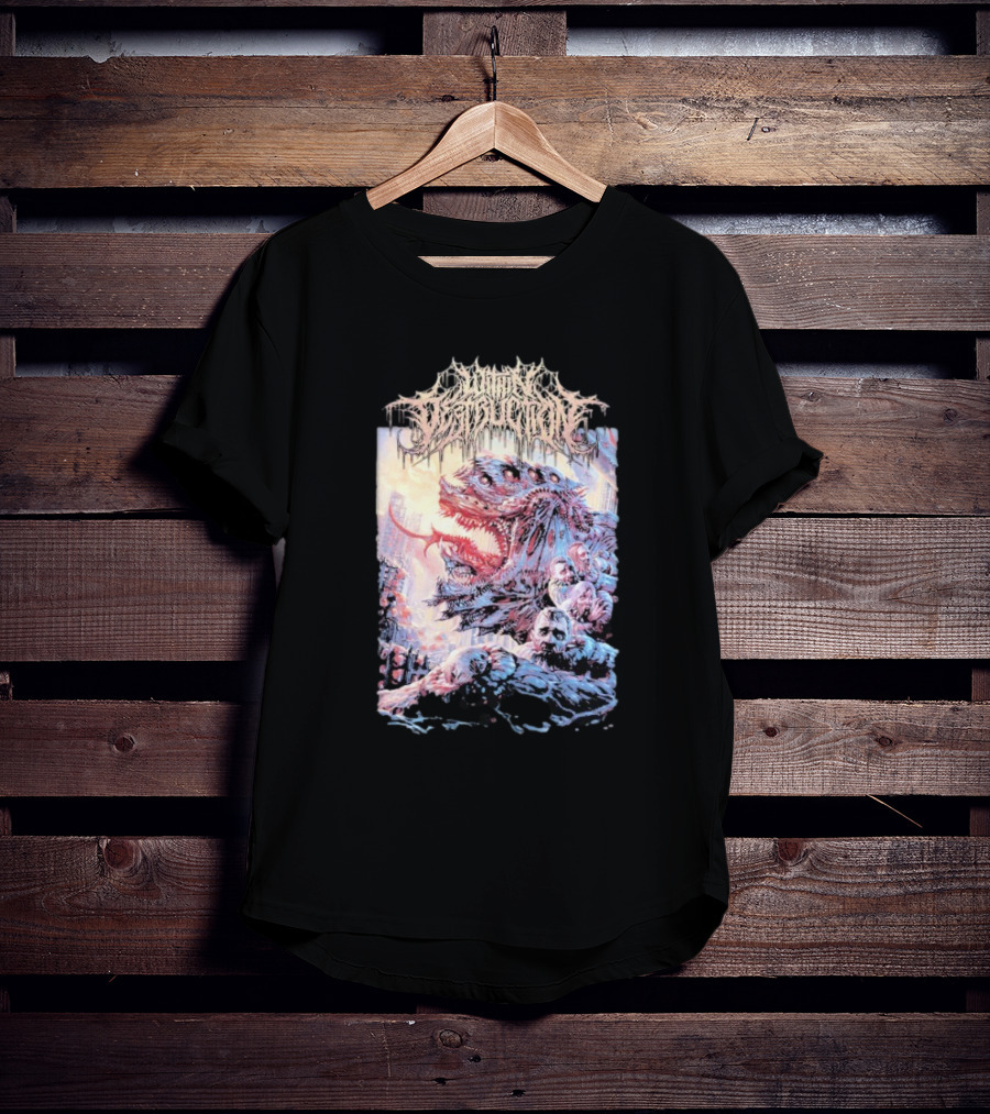 Within Destruction Deathwish Monster Art With Gory Details T-Shirt