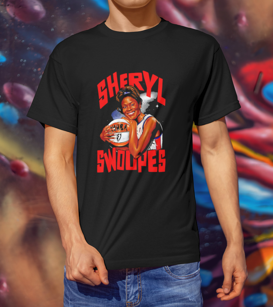 Sheryl Swoopes WNBA Women's Basketball Player T-Shirt
