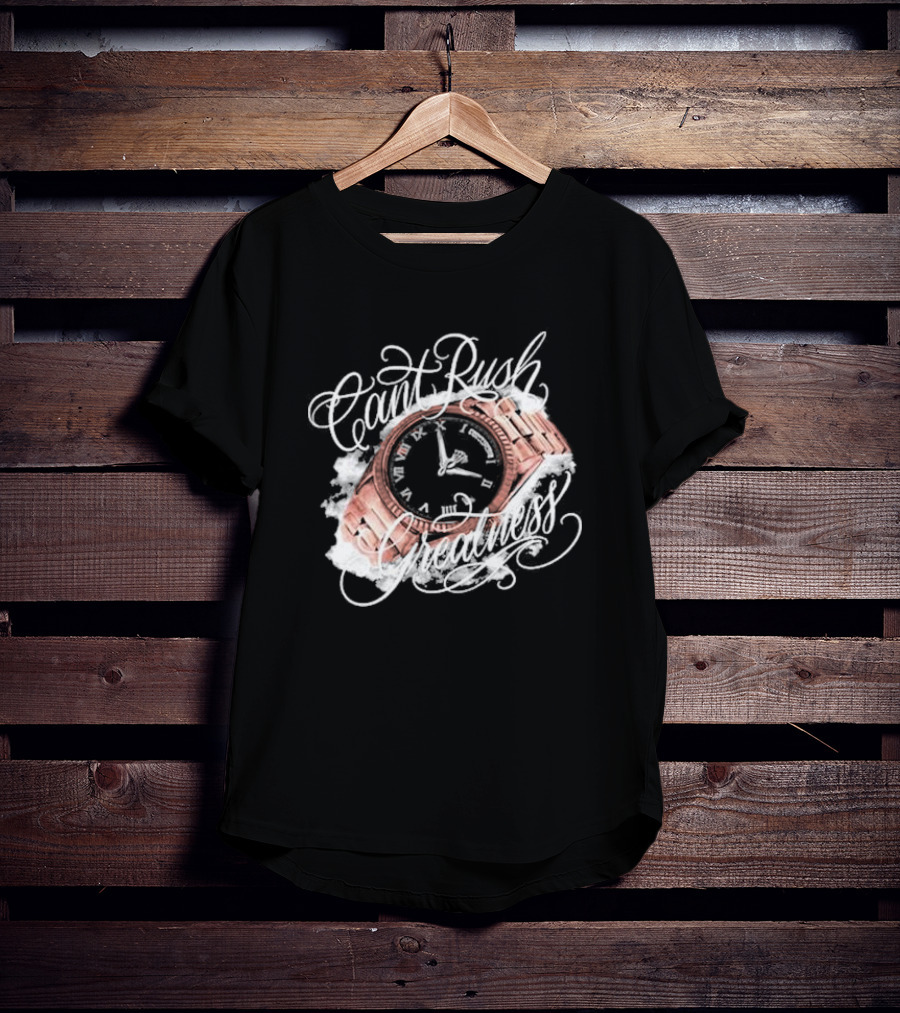 Syna X Crg Can’t Rush Greatness Rose Gold Timepiece T-Shirt