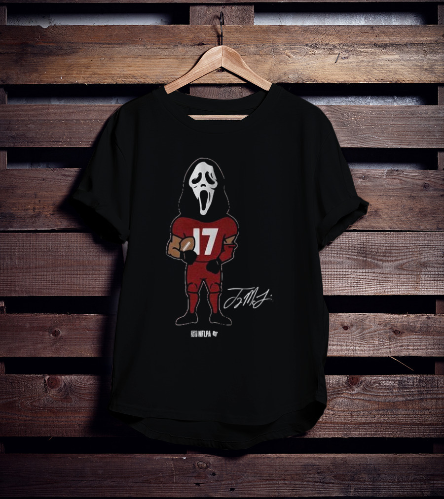 Terry McLaurin Scary Terry 17 Football Player Mask T-Shirt
